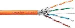 Emiter Net S/FTP Category 7 Installation Cable, 1000MHz, 4x2x23AWG, LSZH-FR