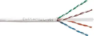 Сетевой кабель Emiter Net UTP Cat.6, 4x2x23AWG, LS0H, 450МГц