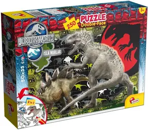 Двусторонний пазл Lisciani Jurassic Park, 250 элементов