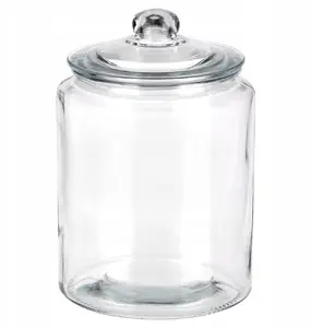 Lumarko VILDE Glass Jar 6 L with Seal for Preserves and Pickles