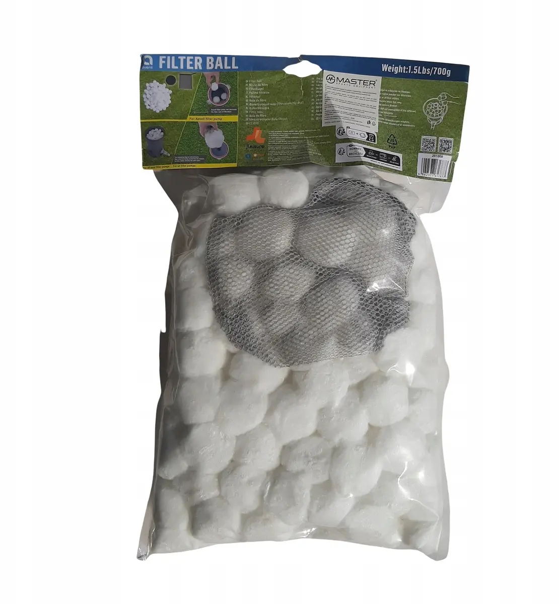 Avenli filtru bumbiņas smilšu filtriem 700g