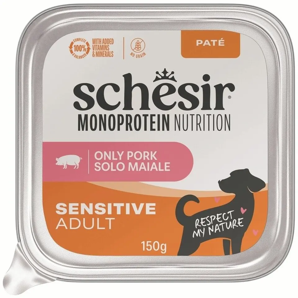 Schesir Monoprotein Sensitive mitrā suņu barība
