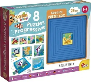 Lisciani Carotina Baby progresīvās puzles komplekts