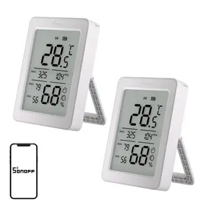Sonoff SNZB-02DR2 ZigBee temperatūras un mitruma sensors, 2 gab. komplekts
