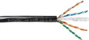 EmiterNet UTP Cat.6 Outdoor Gel-Filled Network Cable, 4x2x0.57 Solid Wire, PE Jacket