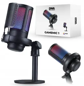 DNA GAMEMIC 1 USB kondensatora mikrofons ar RGB apgaismojumu