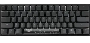 Ducky Mecha Mini tastatūra Pele iekļauta Speļu USB Angļu Melns