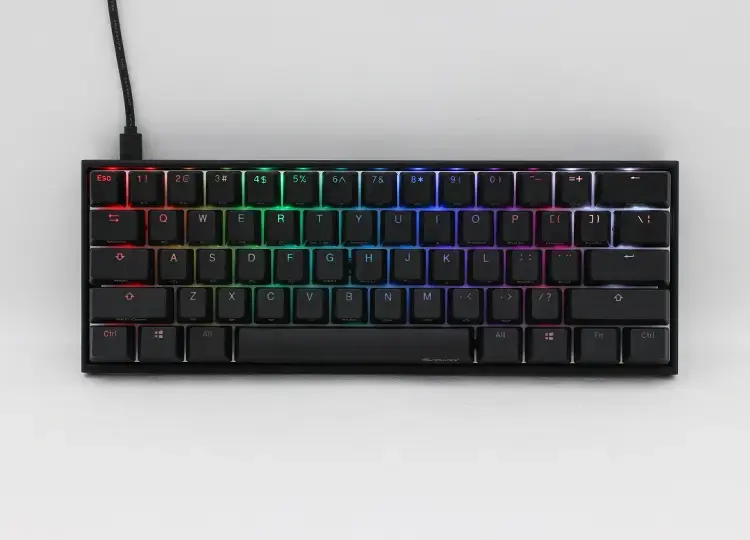 Ducky Mecha Mini keyboard DKME2061ST-RDEPDAAT1 Photo 3