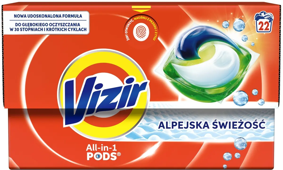 Veļas mazgāšanas kapsulas Vizir All in