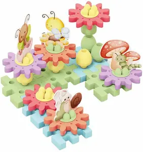 Quercetti Garden Gears Educational Construction Set