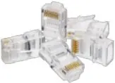 INTELLINET 24.0001 RJ45 8p/8c Cat 5e UTP Connector for Solid Wire