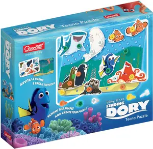 QUERCETTI Tecno Finding Dory izglītojošs konstruktors-puzle