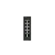 D-Link DIS-100G-10P 10 portu rūpnieciskais nevadāmais PoE+ komutators ar 8x Gigabit RJ-45 un 2x 2.5G SFP+ pieslēgvietām