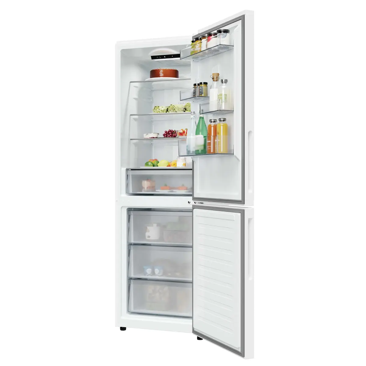 Candy Fresco CNCQ2T618CW Freestanding Refrigerator-Freezer Photo 5