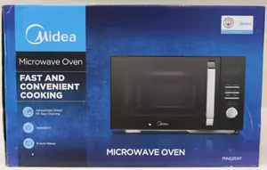 SALE OUT. Midea MAG25XF Microwave oven with grill, Oven 800 W, Grill 1000 W, 25 L, Black | Midea Microwave oven | MAG25XF | Free standing | 800 W | 25 L | Grill | Black | DAMAGED INNER PACKAGING, DEMO