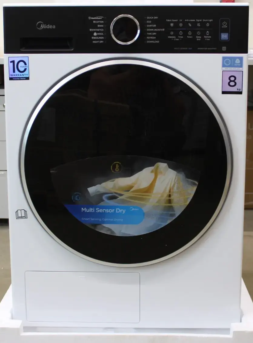 Midea MD205H80BW/W-BK Front Loading Tumble Dryer Photo 4