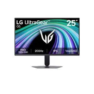 Datora monitors LG UltraGear 25G523B-B 24.4" Full HD LCD 1920 x 1080 IPS 200Hz 1ms Melns