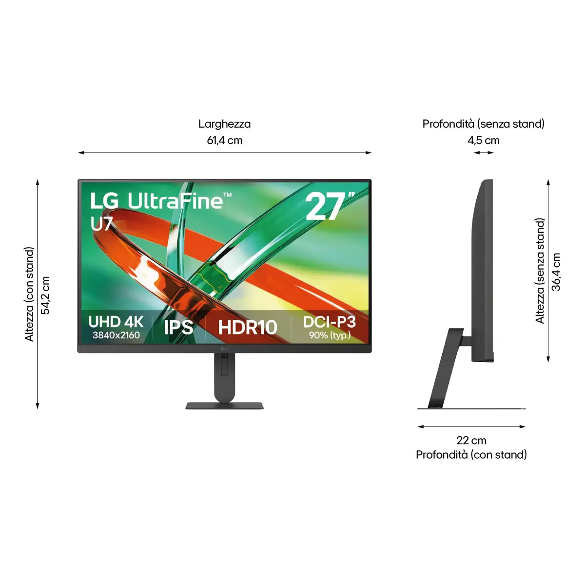 Монитор LG 27U711B-B 27 дюймов 4K Ultra HD IPS Photo 6