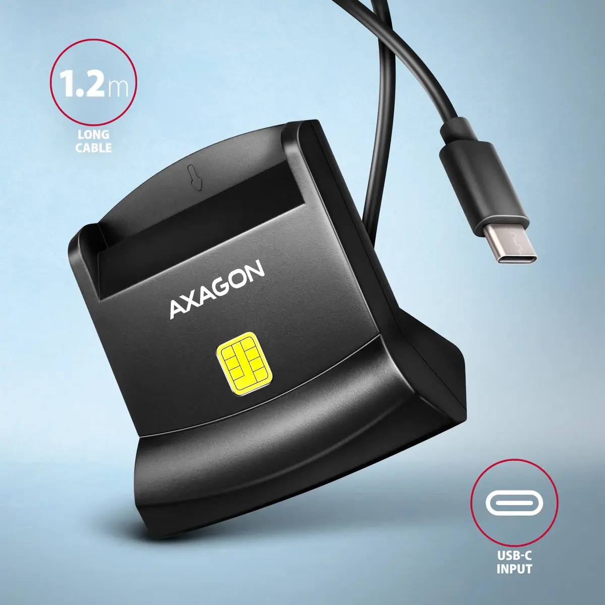 Axagon CRE-SM4NC smart card reader CRE-SM4NC Photo 4