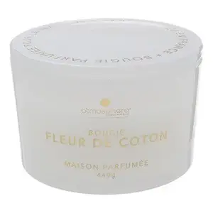 Candle, aromatic Atmosphera Glowy Cotton, 30 h, 440 g
