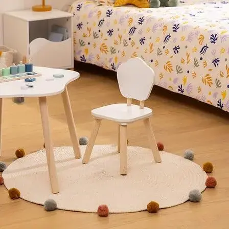 Детский стул Atmosphera - коричневый/белый Photo 3