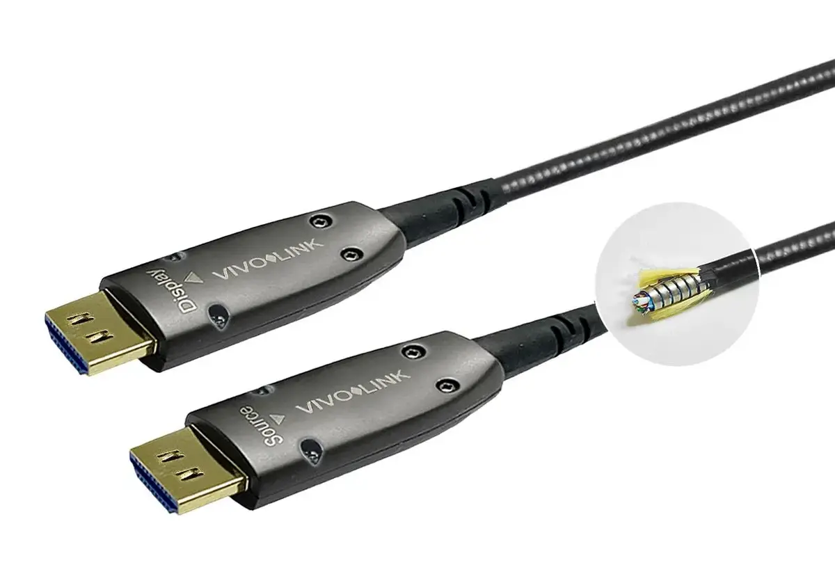 Vivolink 50m OPTIC HDMI 4K Amored cable on drum HDMI cable PROHDMIOP50AM-DRUM Photo 5