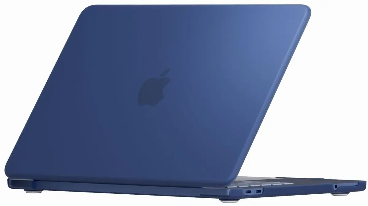 eSTUFF MacBook Neo 13 Indigo Frosted Hardshell Case Photo 6