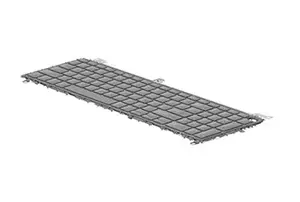HP P42484-B31 portatīvo datoru rezerves daļa Tastatūra