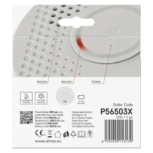 Smoke Alarm 85dB TSS910B