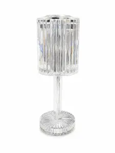 iLike   Crystal Touch RGB LED Table Lamp with Bluetooth Speaker, Ambient Night Light & Remote Control 