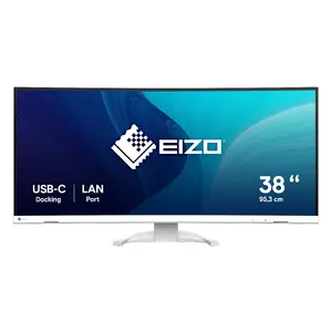 EIZO FlexScan EV3851X-WT монитор для ПК 95,2 cm (37.5") 3840 x 1600 пикселей UltraWide Quad HD+ ЖК Белый