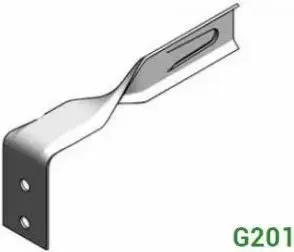 ALPAR G201 L-150 Twisted Angle Bracket