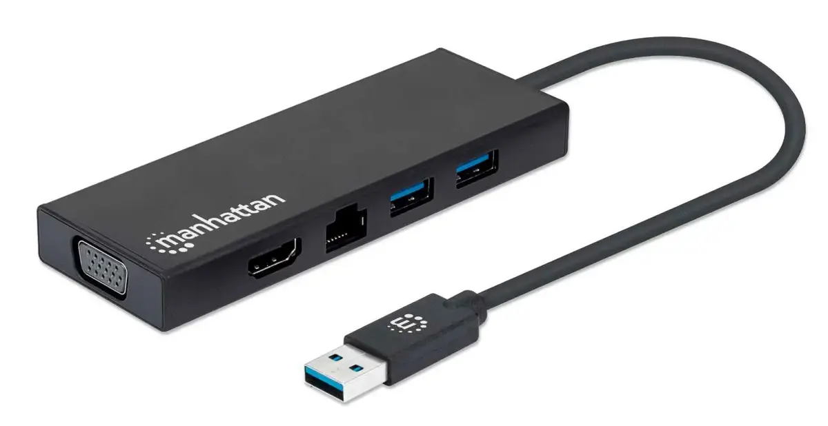 Док-станция Manhattan USB-A 152846 Photo 2