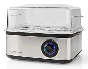 Яйцеварка Gastronoma 18270102, 8 яиц, 500 Вт, черный и серый