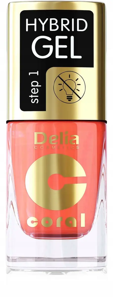 Delia Coral hibrīda nagu laka 146