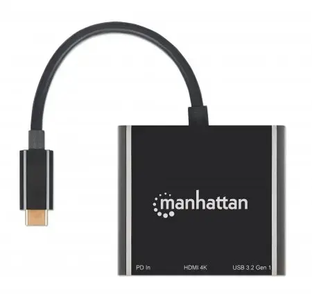 Док-станция Manhattan USB-C с HDMI и Power Delivery 100 Вт Photo 3
