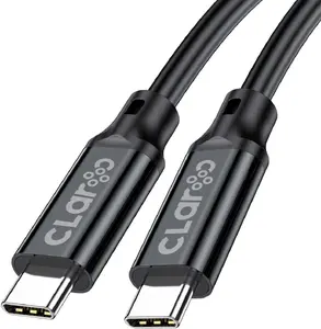 Claroc USB-C Cable, 4K@60Hz, 100W Power Delivery, 20 Gbps Data Transfer, 3 m