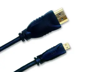 Jou Jye Computer AVC 105 HDMI kabelis 1 m HDMI Type A (Standard) HDMI Type D (Micro) Melns