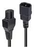 Lindy 30401 strāvas kabelis IEC C14 uz IEC C15 1m Photo 4