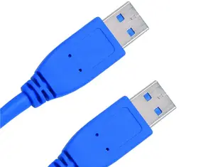 Jou Jye Computer A 1448 USB kabelis USB 3.2 Gen 1 (3.1 Gen 1) 2 m USB A 5 Gbit/s Zils