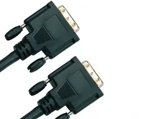 Jou Jye Computer 0.5m DVI DVI kabelis 0,5 m Melns