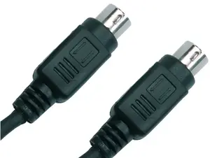 Jou Jye Computer A 1516 S-video kabelis 2 m S-Video (4-pin) Melns