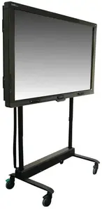 Peerless-AV MEDIASPRINT Display Mobil 8010 XL Schwarz fuer Displays bis 228,60cm 90Zoll Max Gewicht 130kg motorische H�henverstellung