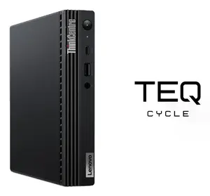 Teqcycle Lenovo Thinkcentre M70Q Intel® Core™ i5 i5-10500 16 GB DDR4-SDRAM 256 GB Твердотельный накопитель (SSD) Windows 11 Pro Mini PC Мини-ПК Черный