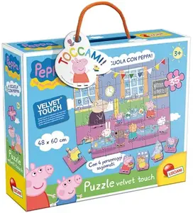 Пазл Lisciani Peppa Pig Velvet Touch 43484