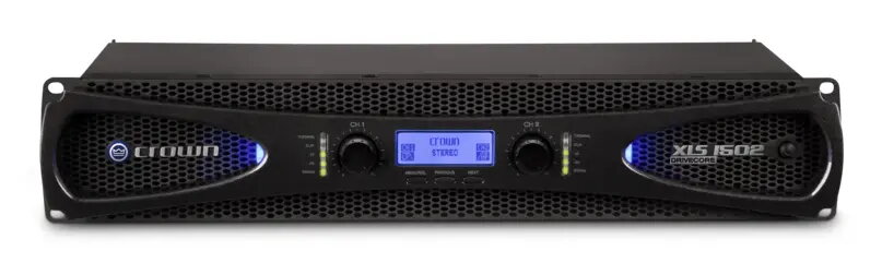 Crown XLS 1502 divkanālu jaudas pastiprinātājs