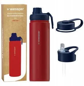 Wessper B3 THERMOSTEEL Thermal Bottle 700ml Red