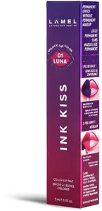Тинт для губ Lamel Ink Kiss Peel-Off 01