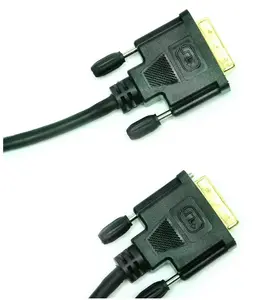 Jou Jye Computer A 1938 DVI kabelis 7,5 m DVI-D Melns
