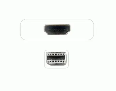 Jou Jye Computer Mini Display Port Adaptercable AVC 127-0,1M Photo 2